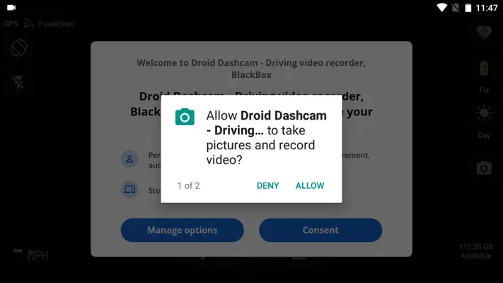 Droid Dashcam - Driving video recorder android App screenshot 11